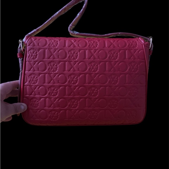 Christian Lacroix Vibrant Red Shoulder Bag - Picture 2 of 4